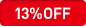 13%OFF